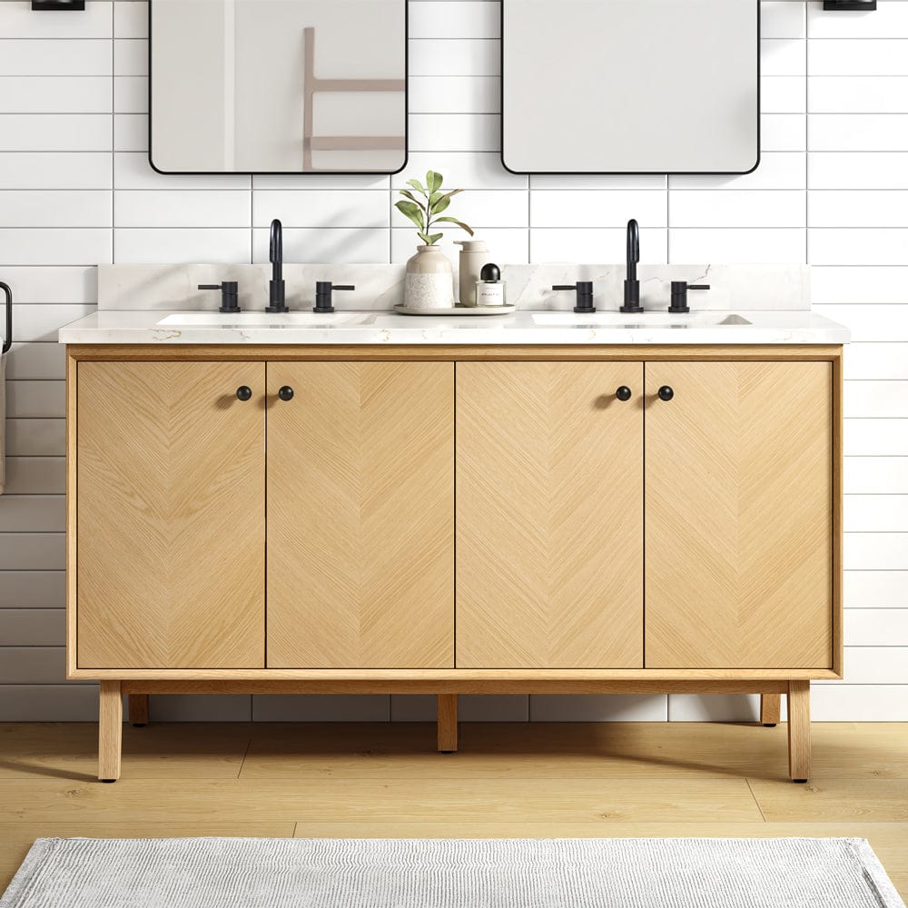 60" Adney Vanity for Rectangular Undermount Sink