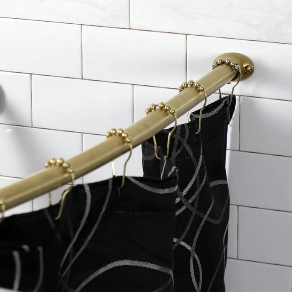 60" Baylor Adjustable Curved Shower Rod