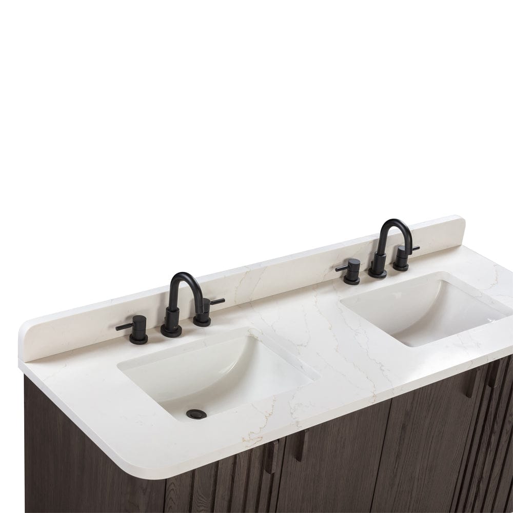 60" Edwin Vanity for Rectangular Undermount Sink