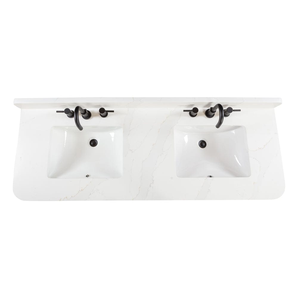 60" Edwin Vanity for Rectangular Undermount Sink