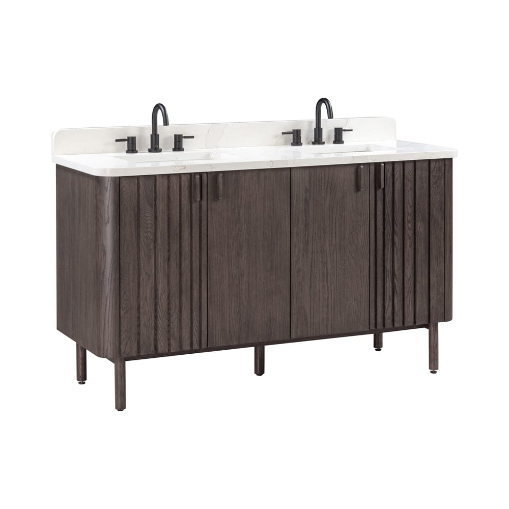 60" Edwin Vanity for Rectangular Undermount Sink