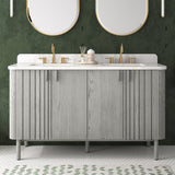60" Edwin Vanity for Rectangular Undermount Sink