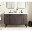 60" Edwin Vanity for Rectangular Undermount Sink