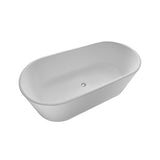 60" Extra Wide Brynn Acrylic Freestanding Tub