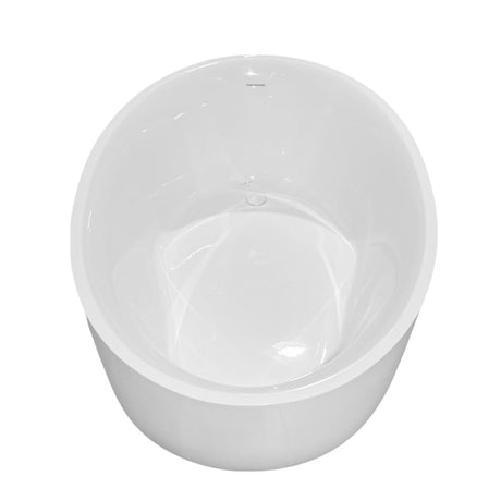 60" Holmes Extra Wide Acrylic Freestanding Tub With Insulation