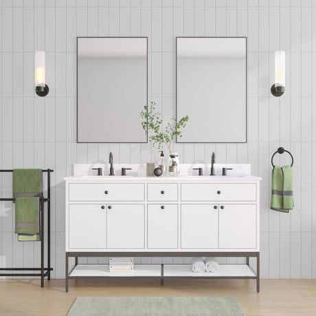 60" Mallory Vanity for Recatangular Undermount Sink