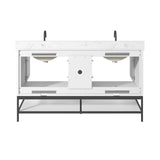 60" Mallory Vanity for Recatangular Undermount Sink