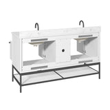 60" Mallory Vanity for Recatangular Undermount Sink