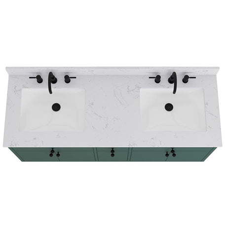 60" Mallory Vanity for Recatangular Undermount Sink