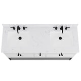 60" Mallory Vanity for Recatangular Undermount Sink