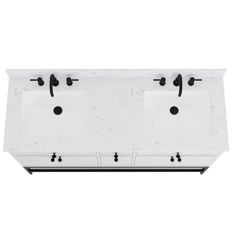 60" Mallory Vanity for Recatangular Undermount Sink