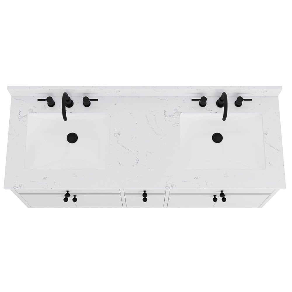 60" Mallory Vanity for Recatangular Undermount Sink