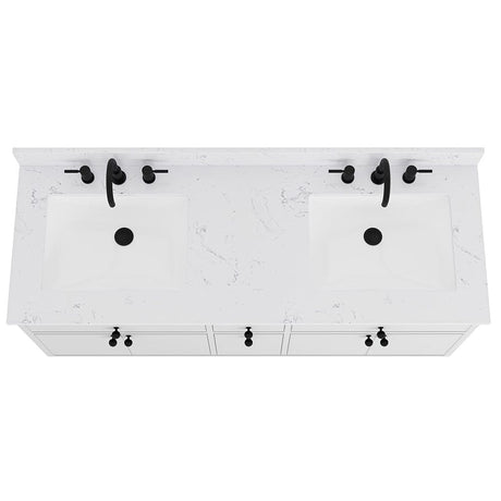 60" Mallory Vanity for Recatangular Undermount Sink