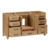 60" Noxon Vanity for Rectangular Undermount Sink - Brushed Oak