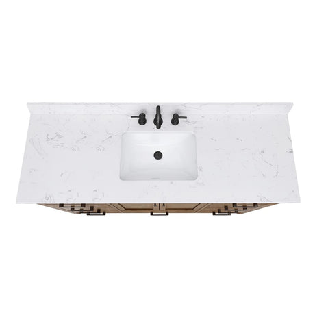 60" Noxon Vanity for Rectangular Undermount Sink - Brushed Oak