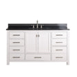 60" Noxon Vanity for Rectangular Undermount Sink - White