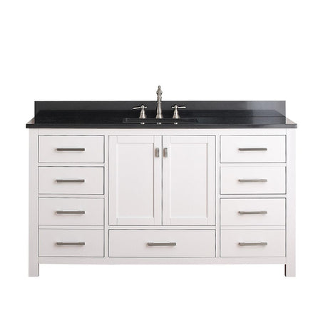 60" Noxon Vanity for Rectangular Undermount Sink - White