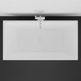 60" Pelsey Acrylic Freestanding Tub
