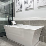 60" Pelsey Acrylic Freestanding Tub
