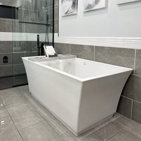 60" Pelsey Acrylic Freestanding Tub