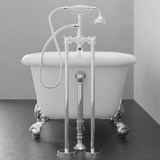 60" Regent Acrylic Roll-Top Clawfoot Tub