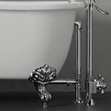 60" Regent Acrylic Roll-Top Clawfoot Tub