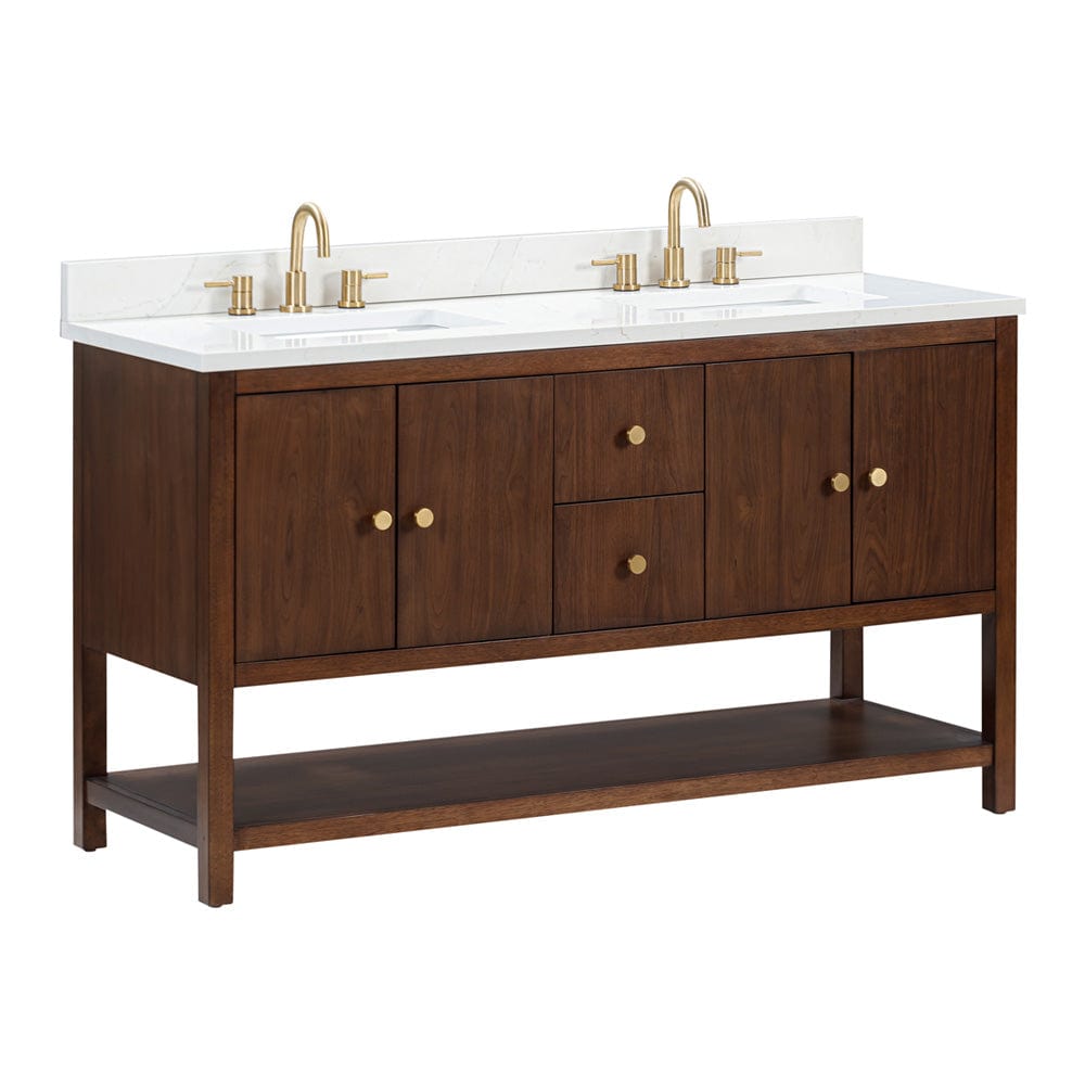60" Somerset Vanity for Rectangular Undermount Sink