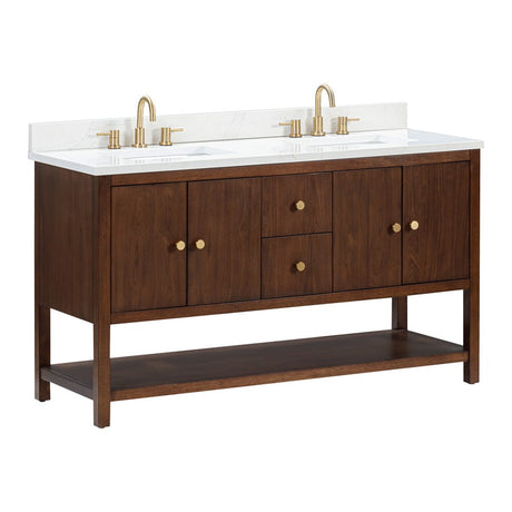 60" Somerset Vanity for Rectangular Undermount Sink