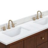 60" Somerset Vanity for Rectangular Undermount Sink