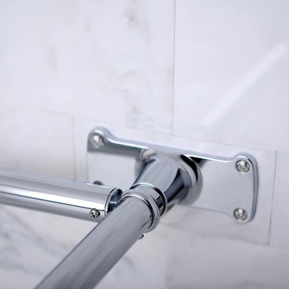 61" Felicity D-Shaped Shower Rod