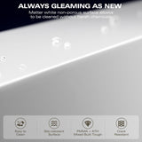 63" Sabin Solid Surface Stone Resin Freestanding Bathtub