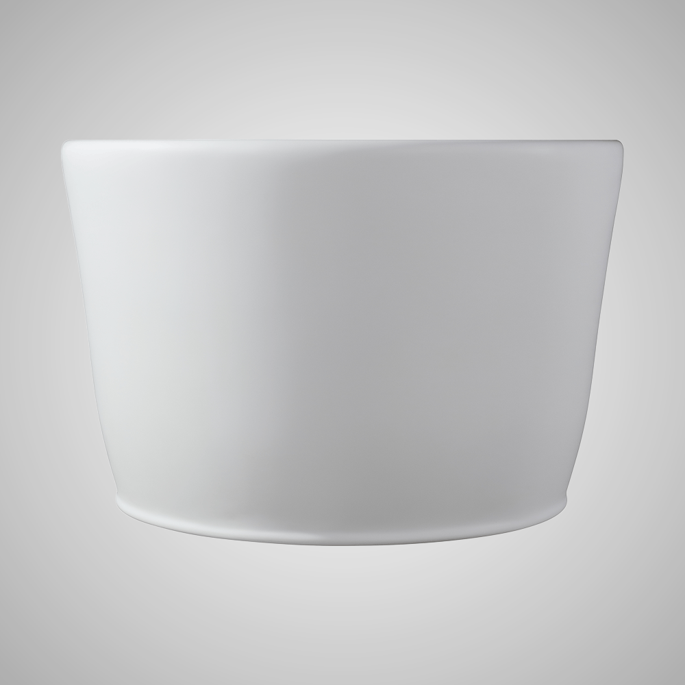 63" Vangeson Solid Surface Stone Resin Freestanding Pedestal Bathtub