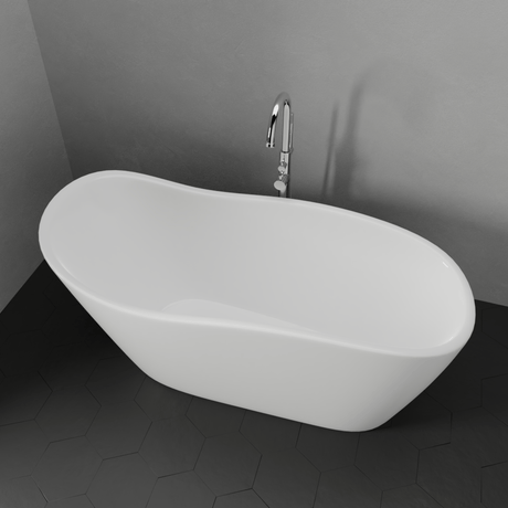 65" Brentwood Acrylic Freestanding Tub with Insulation