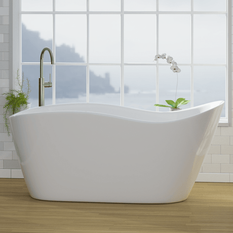 65" Brentwood Acrylic Freestanding Tub with Insulation