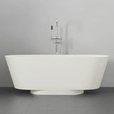 65" Tama Solid Surface Stone Resin Freestanding Bathtub