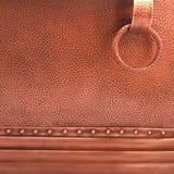 66" Arcadia Copper Double-Slipper Roll-Top Pedestal Tub