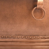 66 Arcadia Copper Double-Slipper Roll-Top Pedestal Tub
