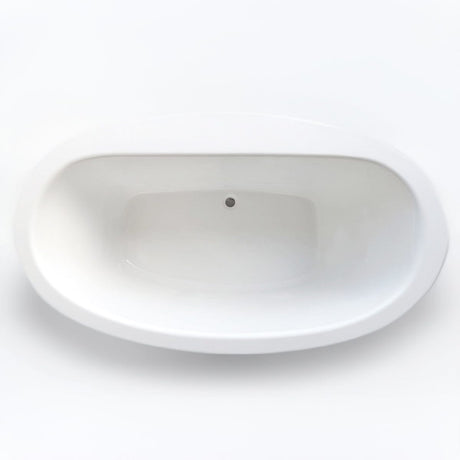 66" Brook Acrylic Freestanding Massage Tub