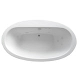66" Brook Acrylic Freestanding Massage Tub