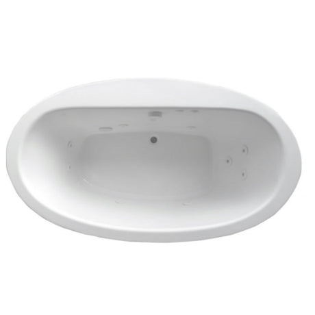 66" Brook Acrylic Freestanding Massage Tub