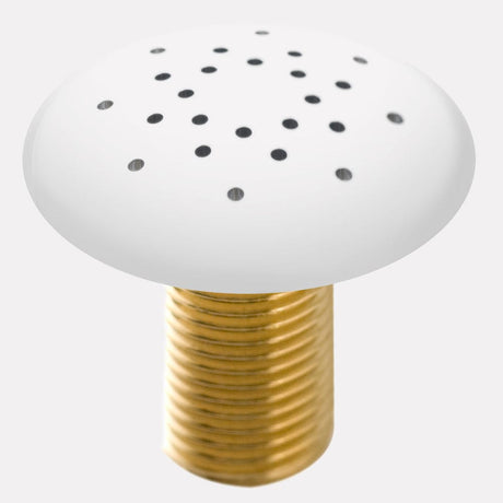 66" Heis Double Slipper Copper Pedestal Tub - Satin Nickel