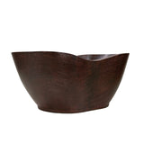 66" Unton Hammered Copper Double-Slipper Tub