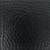 66" Walden Hammered Antique Copper Slipper Clawfoot Tub - Polished Interior