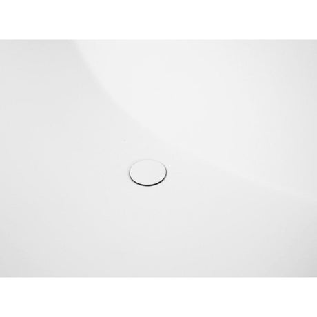 67" Cappa Solid Surface Stone Resin Freestanding Bathtub