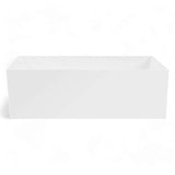 67" Cappa Solid Surface Stone Resin Freestanding Bathtub