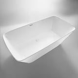 67" Collier Acrylic Freestanding Tub with Insulation