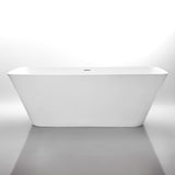 67" Collier Acrylic Freestanding Tub with Insulation