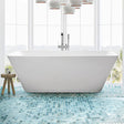 67" Collier Acrylic Freestanding Tub with Insulation