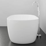 67" Extra Wide/Extra Deep Foster Acrylic Freestanding Tub with Insulation
