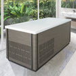 67" Isolde Cold Plunge Acrylic Rectangular Freestanding Tub